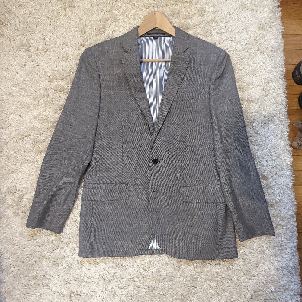 LUDLOW SLIM-FIT SUIT  IN ITALIAN STRETCH WORSTED WOOL